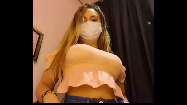 Hot I was catched on the fitting room of a store squirting my ted... twitter: bolivianamimi cool Videos