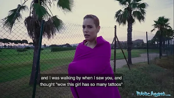 हॉट Public Agent Siliva Ruby gets her tattooed body fucked in a public place बेहतरीन वीडियो