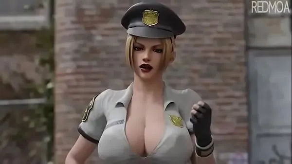 Menő female cop want my cock 3d animation menő videók