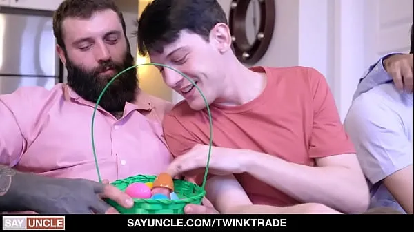 Hot Shy Stepsons Edward Terrant and Jake Nobello Enjoy Their Stepdads Easter Eggs cool Videos