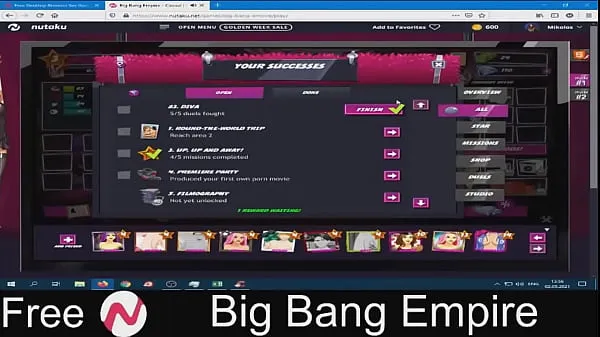 Big Bang Empire ( free game nutaku ) RPG Video thú vị hấp dẫn