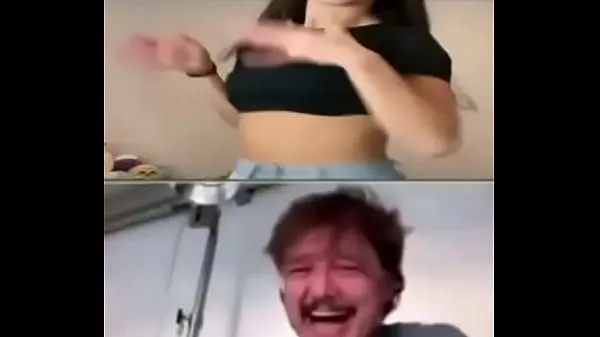 Hotte Pedro pascal reacts to human evolution seje videoer