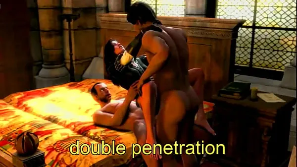 Vroči The Witcher 3 Porn Series kul videoposnetki