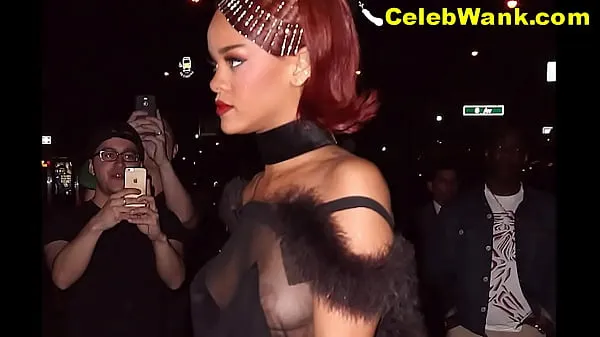 热Rihanna Nude Pussy Nip Slips Titslips See Through And More酷视频