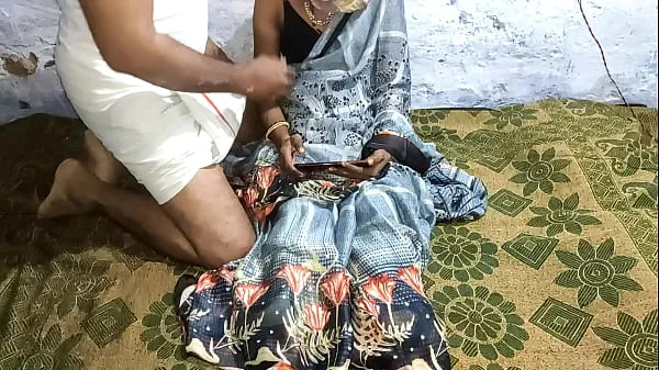Indian village wife In gray sari romantic fuking Video keren yang keren
