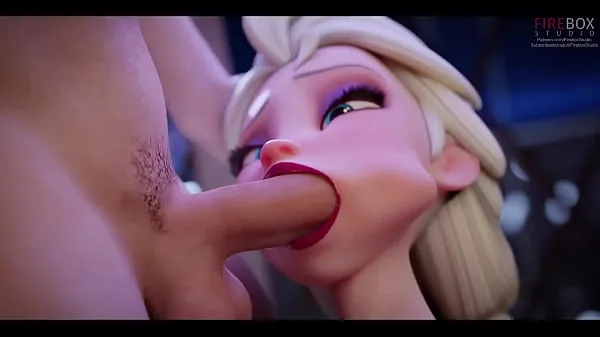 Sıcak Elsa Deepthroat - Frozen harika Videolar