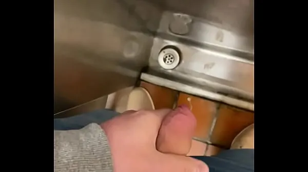 Hot Playing with myself in a public toilet big cumshot cool Videos