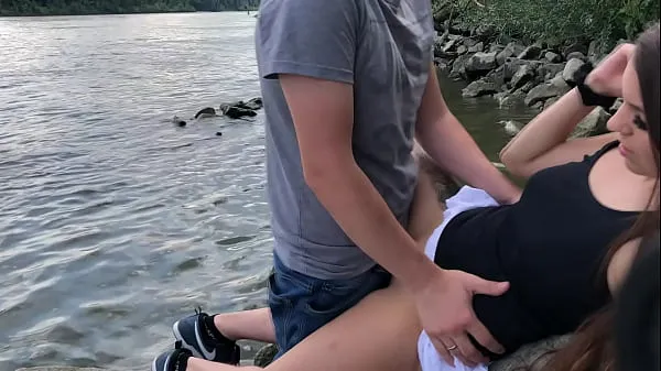 Hot Ultimate Outdoor Action at the Danube with Cumshot cool Videos