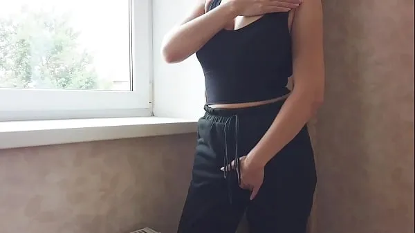 Καυτά Sexy milf by the window in black lace panties showed natural tits ass and pussy δροσερά βίντεο