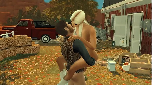 Sims 4. Merry Farmers. Part 1 - Autumn sale Video sejuk panas