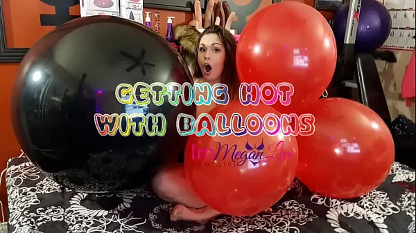 Žhavá Getting Hot with Balloons - Preview - ImMeganLive skvělá videa