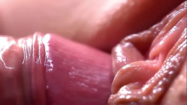 Populaire Extremily close-up pussyfucking. Macro Creampie coole video's