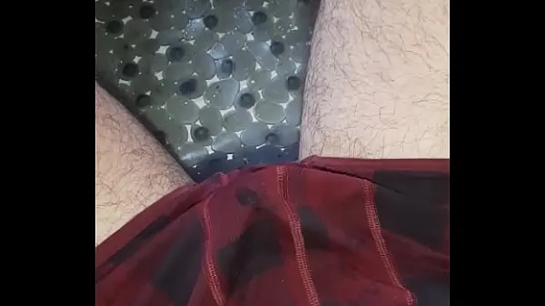 Hot Piss in my underwear and cum kule videoer