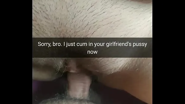 Menő Your girlfriend allowed him to cum inside her pussy in ovulation day!! - Cuckold Captions - Milky Mari menő videók