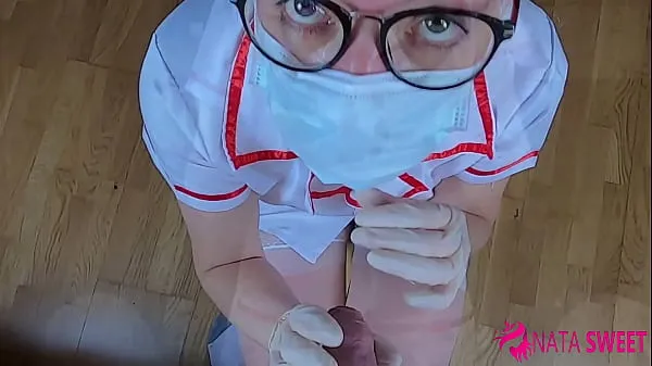 Very Horny Sexy Nurse Suck Dick and Fucks her Patient with Facial - Nata Sweet Video thú vị hấp dẫn