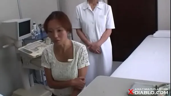 Hot All about obstetrics and gynecology ... Housewife, Mr. Yamaguchi, palpation, echo, internal examination table cool Videos