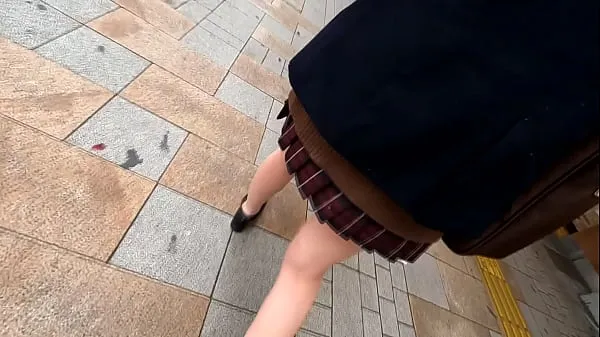 Black Hair Innocent School C-chan @ Shinjuku [Women ● Raw / Uniform / Blazer / Miniskirt / Beautiful Legs / Creampie] Voyeurism Slut ● ● Fuck Video keren yang keren