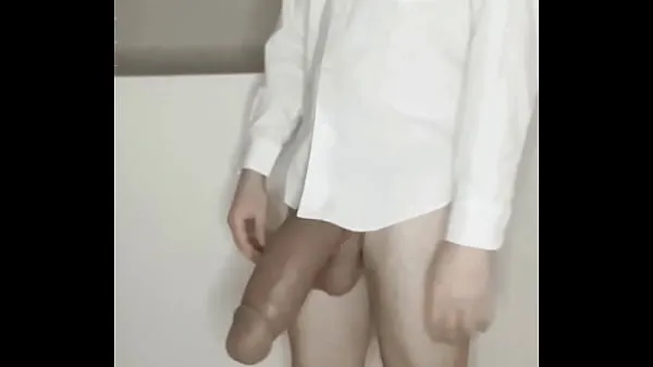 Hot Dressing Up with my 14 inch cock cool Videos