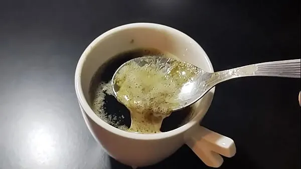 Hot Porn Food - Espresso Coffee (with Semen kule videoer