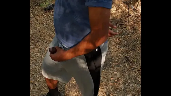 Hot horny Alan caught jerking off in public park. Fking hot handsome guy masturbates. Muscle stud jerking off in publi3 cool Videos