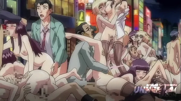 Hotte Exhibitionist Orgy Fucking In The Street! The Weirdest Hentai you'll see seje videoer