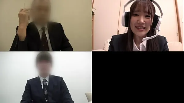 Hot My boyfriend played a prank during a remote meeting with my boss! ! ? "If you find out, it's dangerous...!!" Mako is soaked with tension and excitement! Secretly SEX without changing facial expressions and without making a sound! Part 3 cool Videos