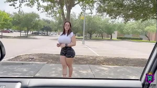 Hot Chubby latina with big boobs got into the car and offered sex cool Videos