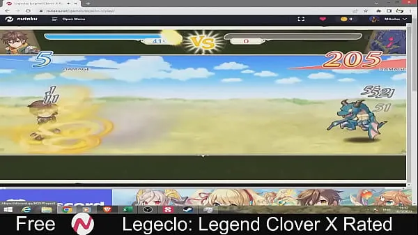 Hot Legeclo: Legend Clover X Rated kule videoer