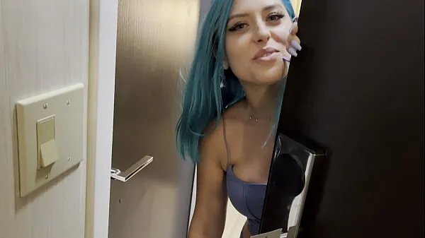 Sıcak Casting Curvy: Blue Hair Thick Porn Star BEGS to Fuck Delivery Guy harika Videolar