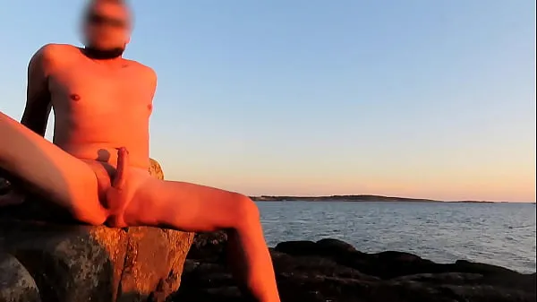 Hot By the sea on the rocks cool Videos