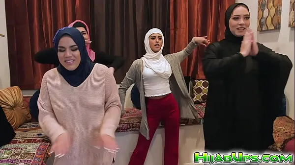 The wildest and most controversial Arab bachelorette party ever recorded on film! Arab babes Audrey Royal, Sophia Leone, and Monica Sage go totally out of control Video keren yang keren