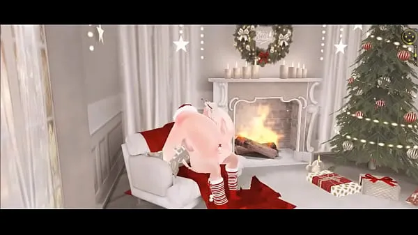 Hotte Christmas elf milk seje videoer