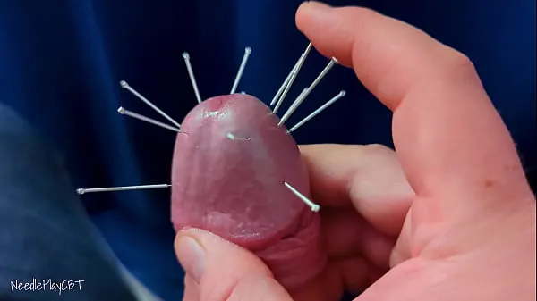 Hot Ruined Orgasm with Cock Skewering - Extreme CBT, Acupuncture Through Glans, Edging & Cock Tease kule videoer