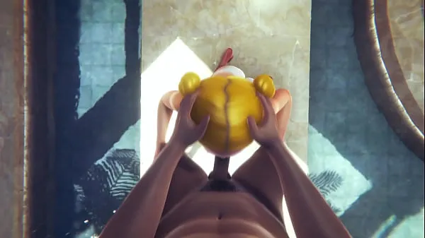 Vroči Anime hentai uncensored l Sex Bath girl kul videoposnetki