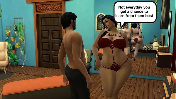 Menő Vol 1 Part 7 - Desi Saree Aunty Lakshmi Take His Virginity - Wicked Whims menő videók