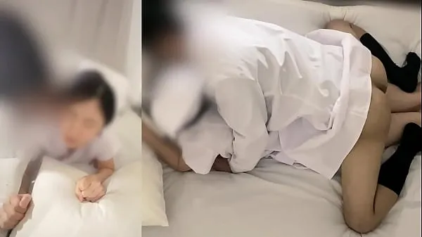 Rookie nurse has sex with a doctor at night shift] "Use pussy!" I couldn't stand the pleasure next to the patient sleeping...[For full videos go to Membership Video sejuk panas
