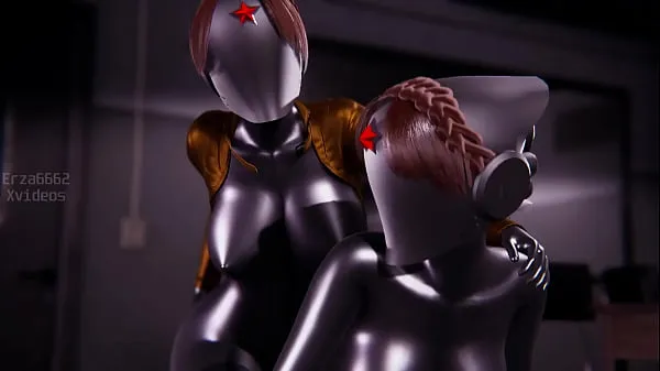 Horúce Twins Sex scene in Atomic Heart l 3d animation skvelé videá