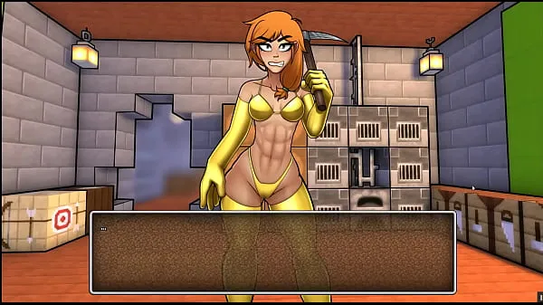Gorące HornyCraft [Minecraft Parody Hentai game PornPlay ] Ep.1 a sexy gold bikini armor for Alex fajne filmy