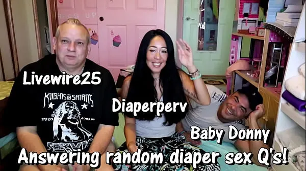 Hot Answering random Sex questions with diaper fetish cool Videos