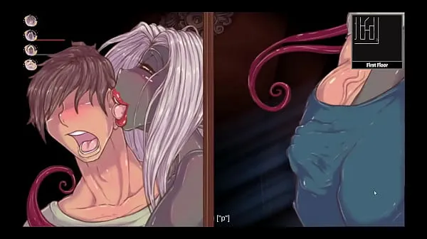 Hot Sex Maniac Mansion [ Hentai Game PornPlay ] Ep.1 creampie a gender bender version of Frankenstein kule videoer