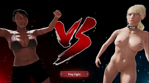 Dela vs Terra (Naked Fighter 3D Video keren yang keren