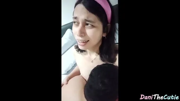 Menő beautiful amateur tranny DaniTheCutie is fucked deep in her ass before her breasts were milked by a random guy menő videók