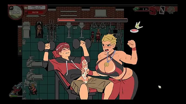 Sıcak Spooky Milk Life [ Taboo hentai game PornPlay] Ep.23 femdom handjob at the gym harika Videolar