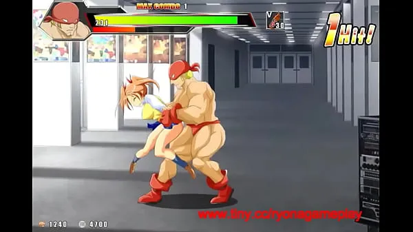 Hotte Strong man having sex with a pretty lady in new hentai game gameplay seje videoer