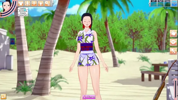Menő Robin big Boobs Spread Legs 3D game menő videók