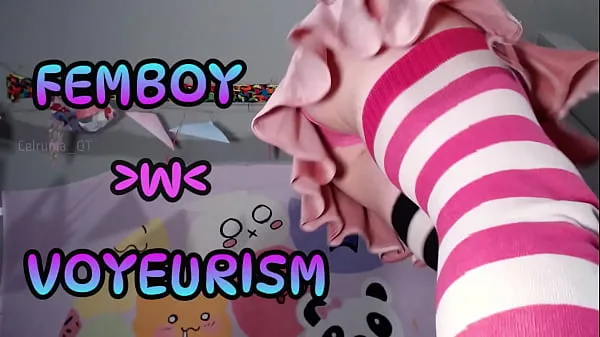 हॉट Femboy Voyeurism! [Trailer] Oh no my boy butt is all exposed बेहतरीन वीडियो