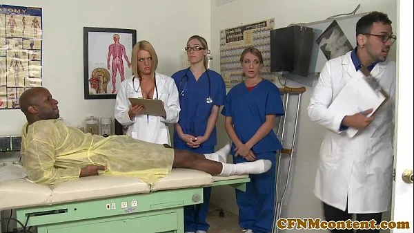 Sıcak CFNM nurse Krissy Lynn group sex action harika Videolar